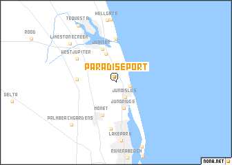 map of Paradise Port