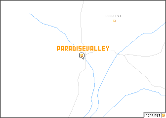 map of Paradise Valley