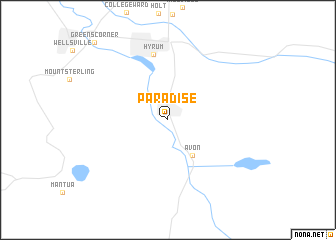 map of Paradise