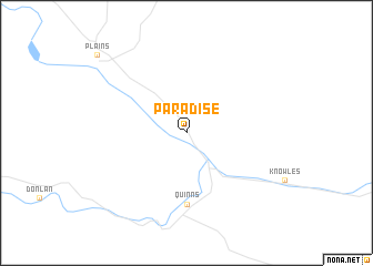 map of Paradise