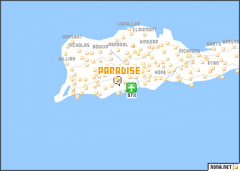 map of Paradise