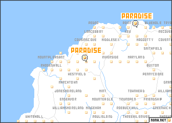 Paradise (Jamaica) map - nona.net