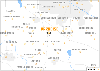 map of Paradise