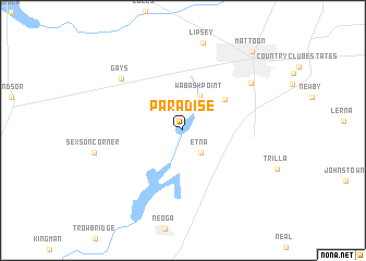 map of Paradise