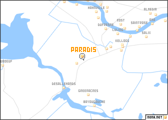 map of Paradis