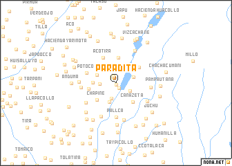 map of Paradita