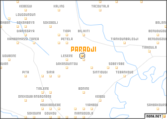 map of Paradji