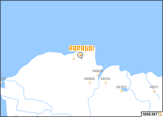 map of Paradoi