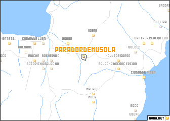 map of Parador de Musola