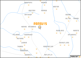 map of Paradys