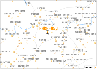 map of Parafuso