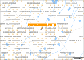 map of Paragahaulpota