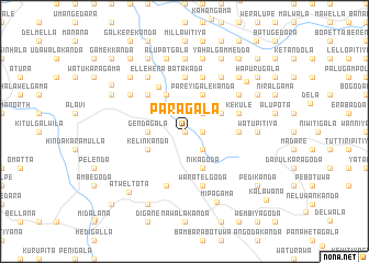 map of Paragala