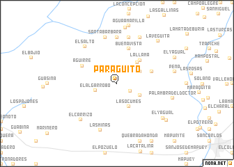 map of Paragüito