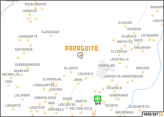 map of Paragüito