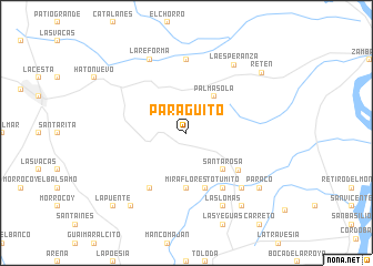 map of Paragüito