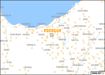 map of Parag-um