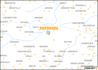 map of Pār Ahmad