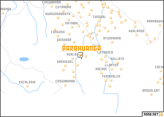 map of Parahuanga
