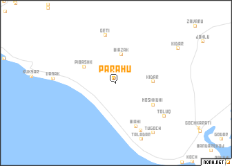 map of Parāhū