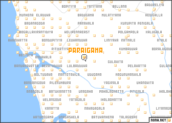 map of Paraigama