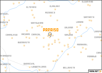 map of Paraiso