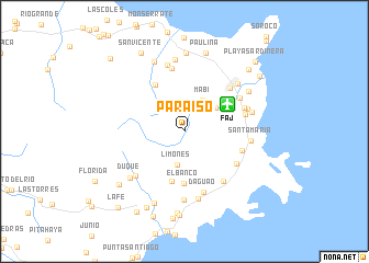 map of Paraiso