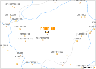 map of Paraíso