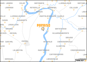 map of Paraíso