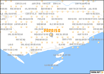 map of Paraíso