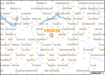 map of Paraíso