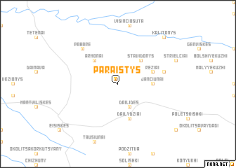 map of Paraistys