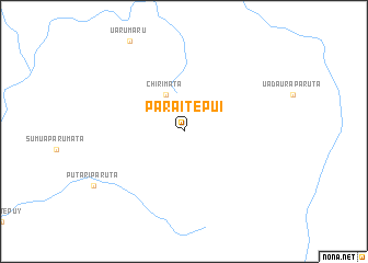 map of Parai-tepuí