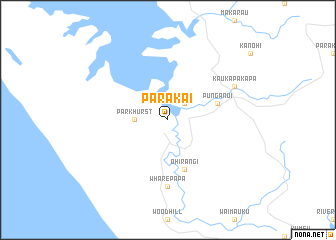 map of Parakai