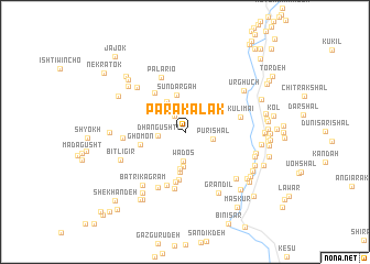 map of Parakalak