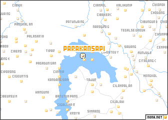 map of Parakansapi