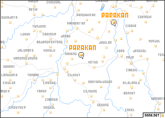 map of Parakan