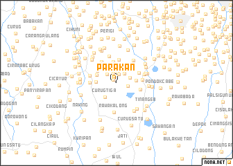 map of Parakan