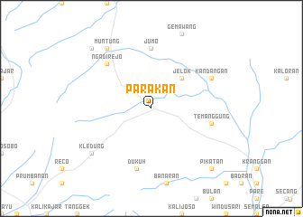 map of Parakan