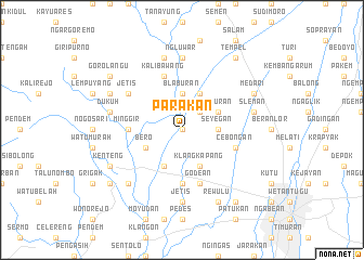 map of Parakan