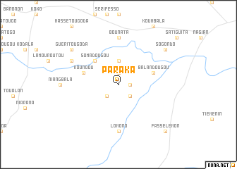 map of Paraka