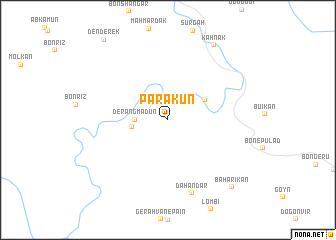 map of Parākūn