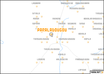 map of Paraladougou