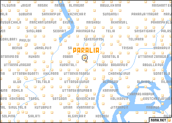 map of Pāralia