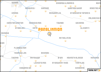 map of Paralímnion