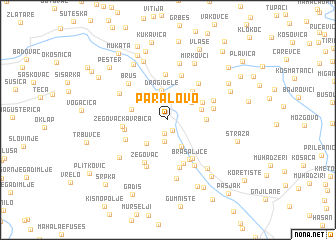 map of Paralovo