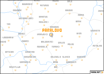 map of Paralovo