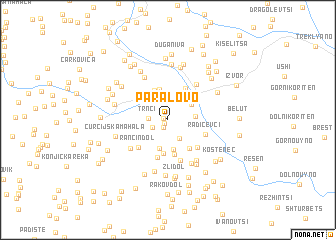 map of Paralovo