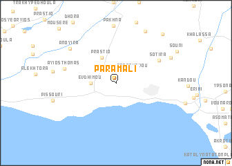 map of Paramali