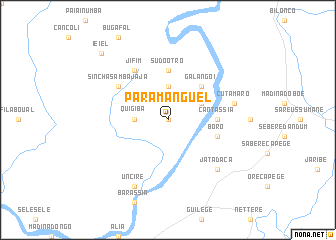 map of Paramanguel